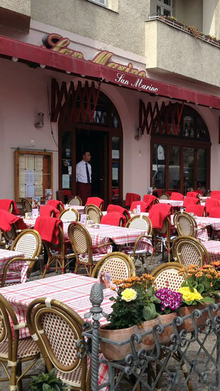 San Marino Restaurant Außenbereich